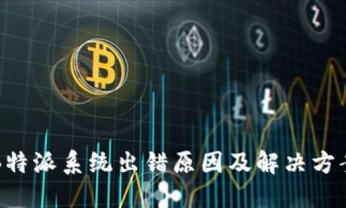 B特派系统出错原因及解决方案