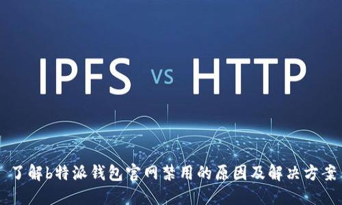 了解b特派钱包官网禁用的原因及解决方案