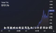 如何找回比特派钱包的1