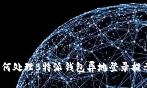 如何处理B特派钱包异地登录提示？