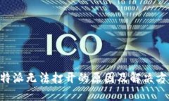 B特派无法打开的原因及解