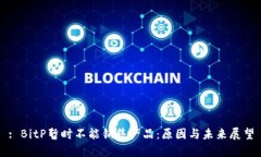 : BitP暂时不能销售产品：