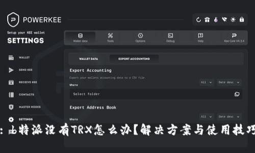 : b特派没有TRX怎么办？解决方案与使用技巧
