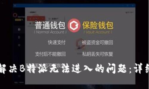 如何解决B特派无法进入的问题：详细指南