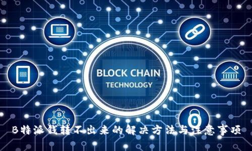 B特派钱转不出来的解决方法与注意事项