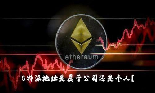 B特派地址是属于公司还是个人？