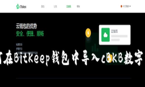 如何在BitKeep钱包中导入cBKB数字资产